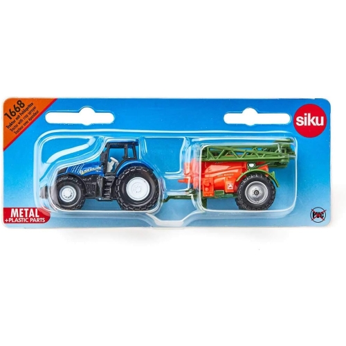 Traktor ze spryskiwaczem upraw model metalowy SIKU S1668